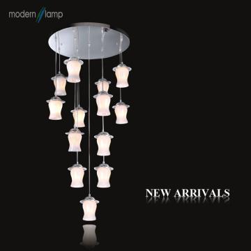 remote control glass Ceiling chandelier