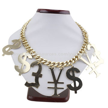 뜨거운 판매 유행 보석 금 chokers