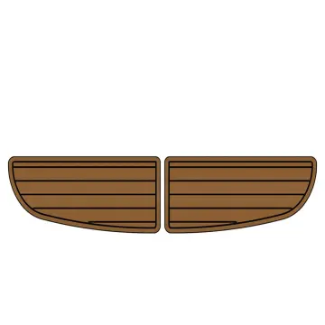Baja 24 Swim Platform Pad - EVA Teak Decking 6mm