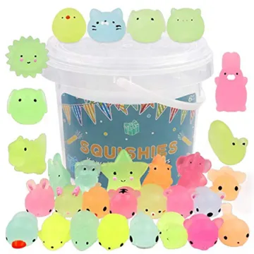 China Factory: assortment of Autism Sensory Phosphorous Squeeze Toys in Soft Animal Squishy Mochi with Gift Package