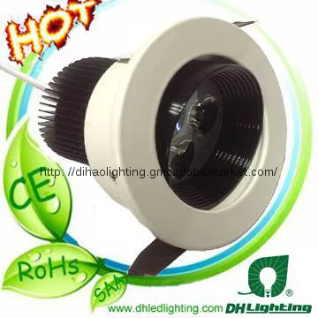 Anti glare led ceiling lamp with advanced Heat Sink Design