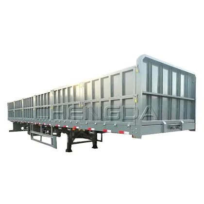 Customized 3 Axle Fence Truck Trailer with Best Price - Chengda Factory