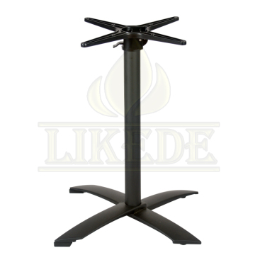Black Folding Steel Table Frame Metal Table Frames Aluminum Flip Top Table Leg" 

However, to make it more suitable for a search engine title, we can condense and optimize it:

"Aluminum Flip Top Table Leg - Black Folding Steel Table Frame