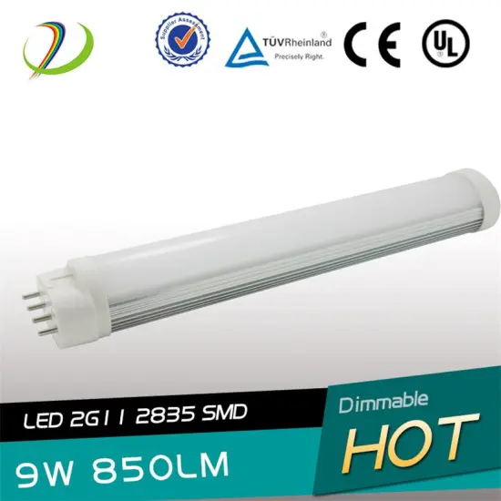 225mm Length LED 2G11 Tube 9W