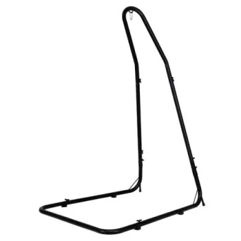 Adjustable Steel Large Hammock Chair Stand: Ideal for Indoor and Outdoor Use in Patios, Decks, and Yards