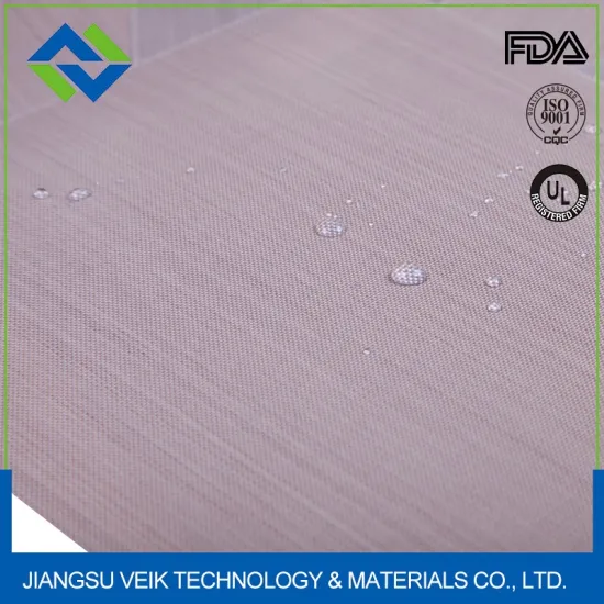 Temperature and chemical resistant non-stick PTFE lamination fabric