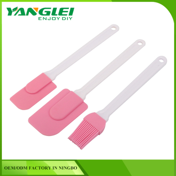 Silicone Spatulas Set of 3-Nonstick,Heat-Resistant Silicone Spatulas with Different Shapes