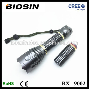 Most powerful long distance waterproof aluminum camping led flashlight