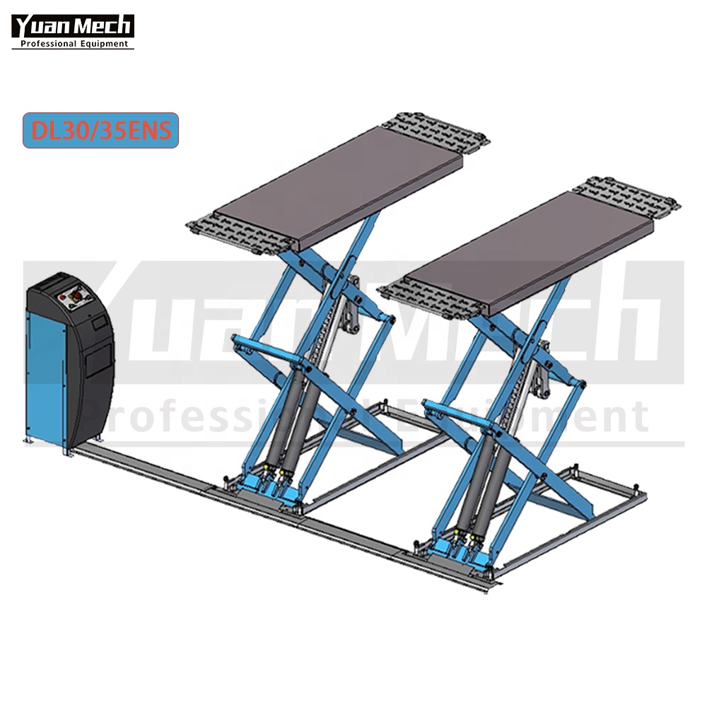 Low Profile Double Scissor Lift with Extention