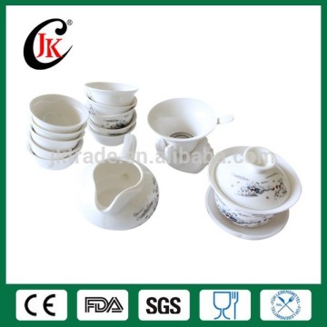 Factory direct customized ceramic tea set for 10 people wholesale