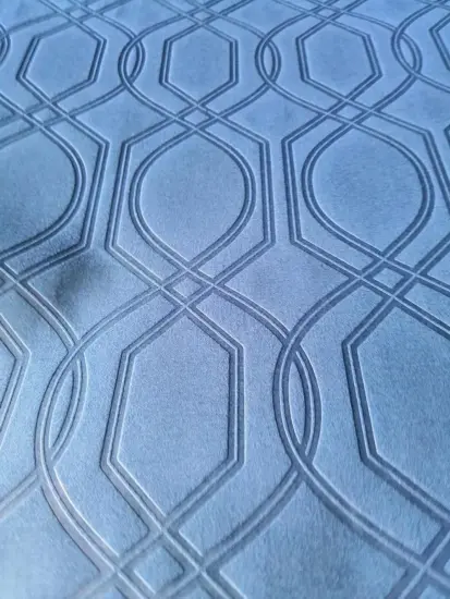 polyester microfiber emboss dyed fabric