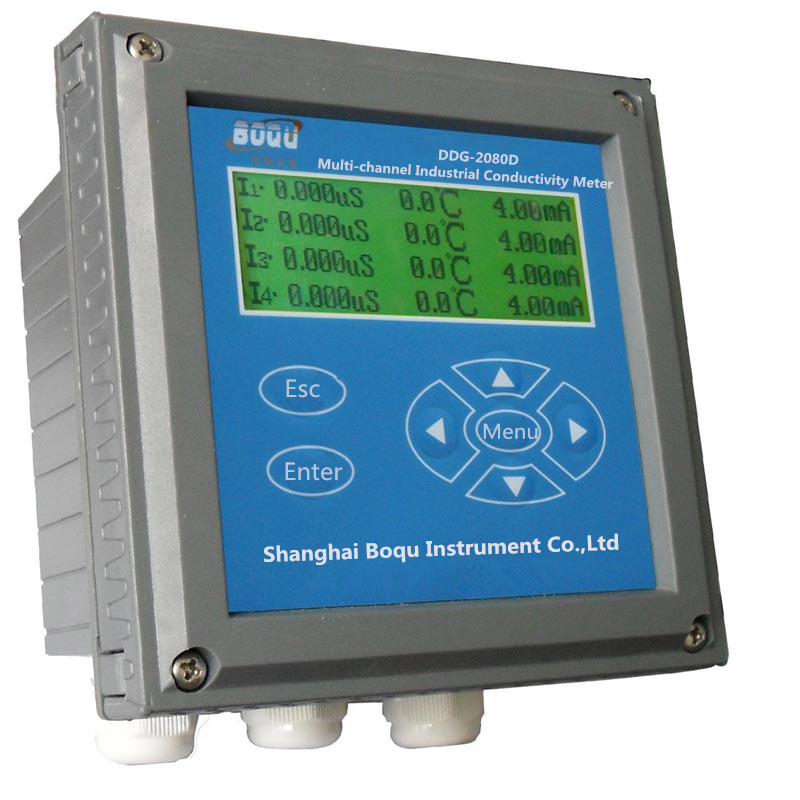 Multi-Channel Industrial Online Monitoring Conductivity Meter (DDG-2080D)