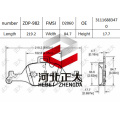 Brake pad of BMW 730front(G11-G12) D2060