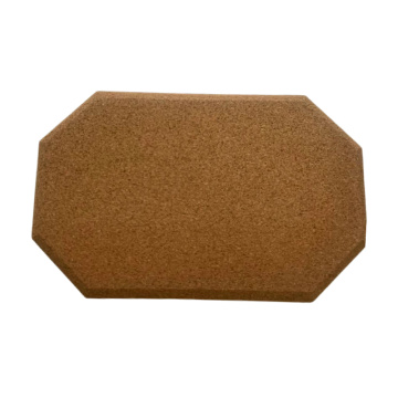 Yoga exercise cork block/high density cork yoga bricks