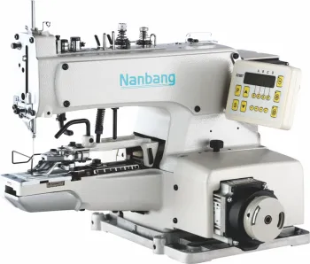 Computerized Direct Driving Button Attaching Sewing Machine