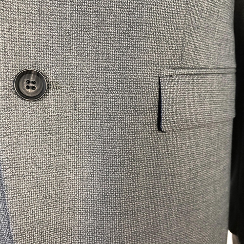 Fashion business grey men slim fit suits