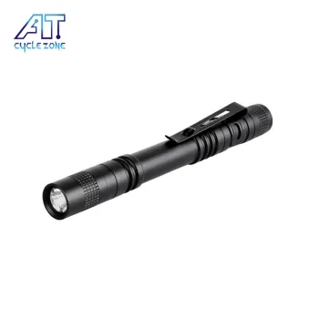 RTS Mini Clip-On Flashlight: Portable LED Pen Light for Camping and Hiking