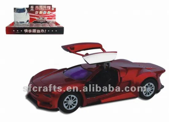 fashion alloy model 1 32 pull back car with light