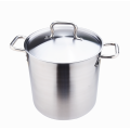 Premium quality heavy duty 18-8 stainless steel stockpots