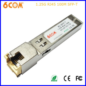 1000m 100m Copper SFP Module Transceiver