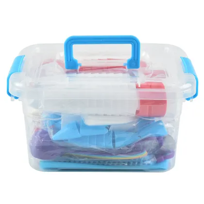 Baking Decorations Supplies Set: 85pcs Piping Tips, Sprinkles & Storage Container for Cake Decorating