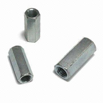 Hex Spacers, White Zinc-plated