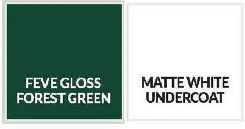 Feve Gloss Forest Green Aluminium Sheet