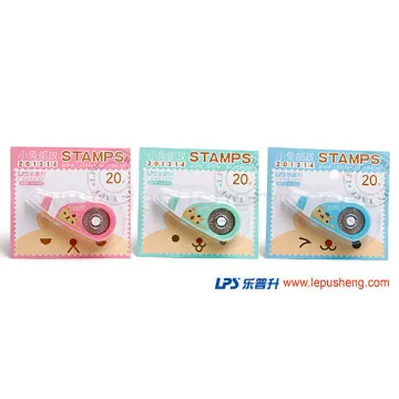 Student stationery bear shape correction tape No.9690