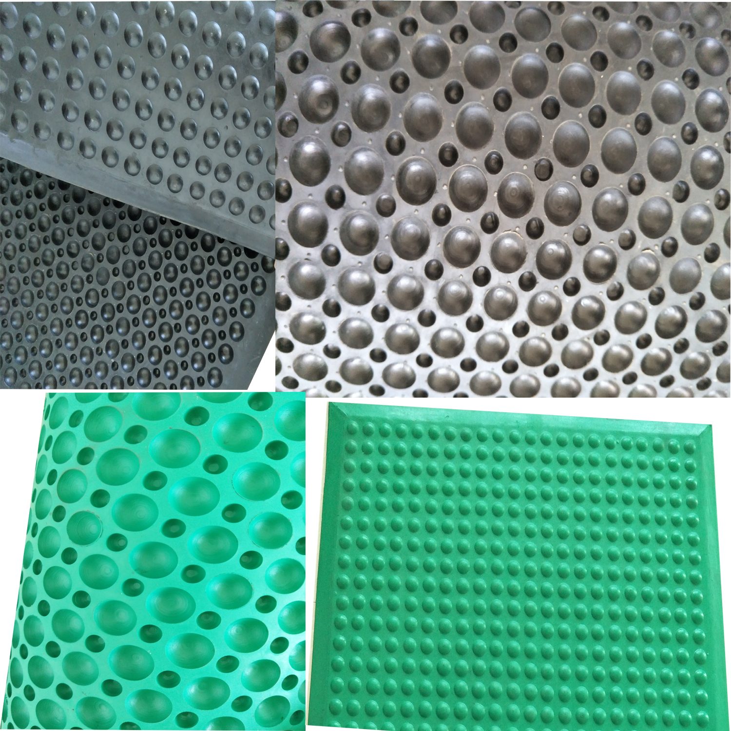 Rubber mat for flooring