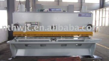 All steel welded structure, vibrating treatment of ageing for removal of internal stressQC11Y Hydraulic guillotine shear machine