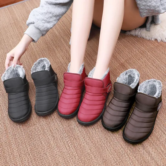 Waterproof and warm women's snow boots