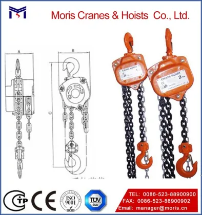 Msh Type 3 Tons Chain Hoist