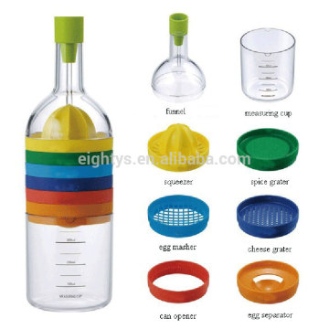 As Seen On Tv Plastic bin 8 kitchen tool like bottle kitchen tool