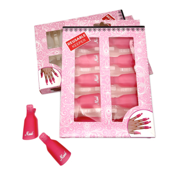 10 szt. DIY Cap Manicure Acryl Larnish Gel Narzędzia do paznokci - Dostępne OEM ODM