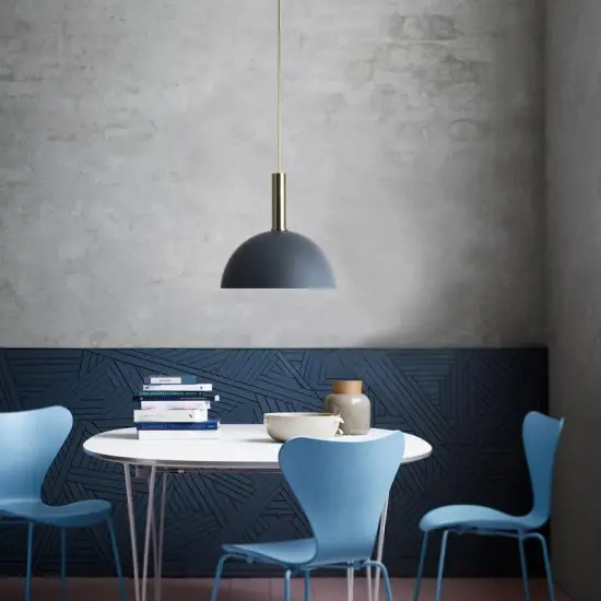 INSHINE Wooden Ceramic Hanging Pendant Light