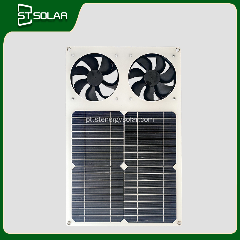 Painel solar automático do ventilador 20W