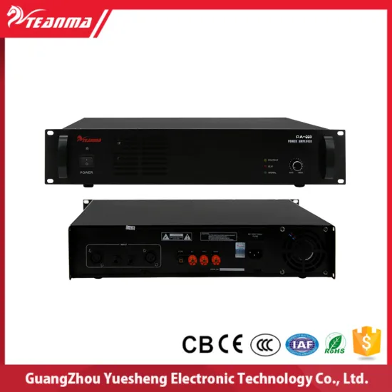 PA system dj power amplifier PA660 karaoke amplifier with 660W wholesale