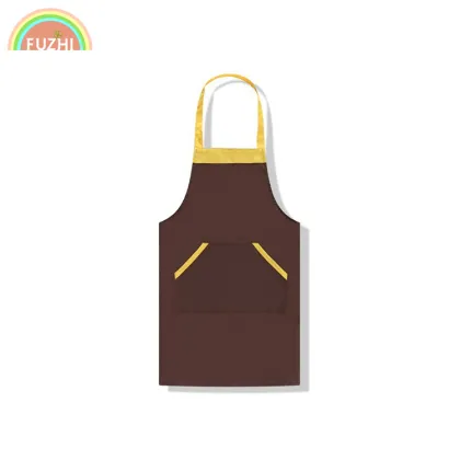 Custom logo cafe maid jean apron