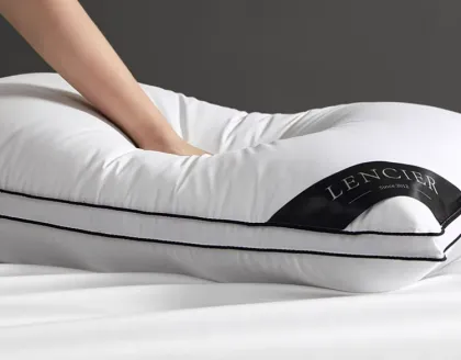 Best Hotel Style Cotton Feather Pillow
