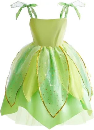 Dressy Daisy Green Fancy Fairy Costume