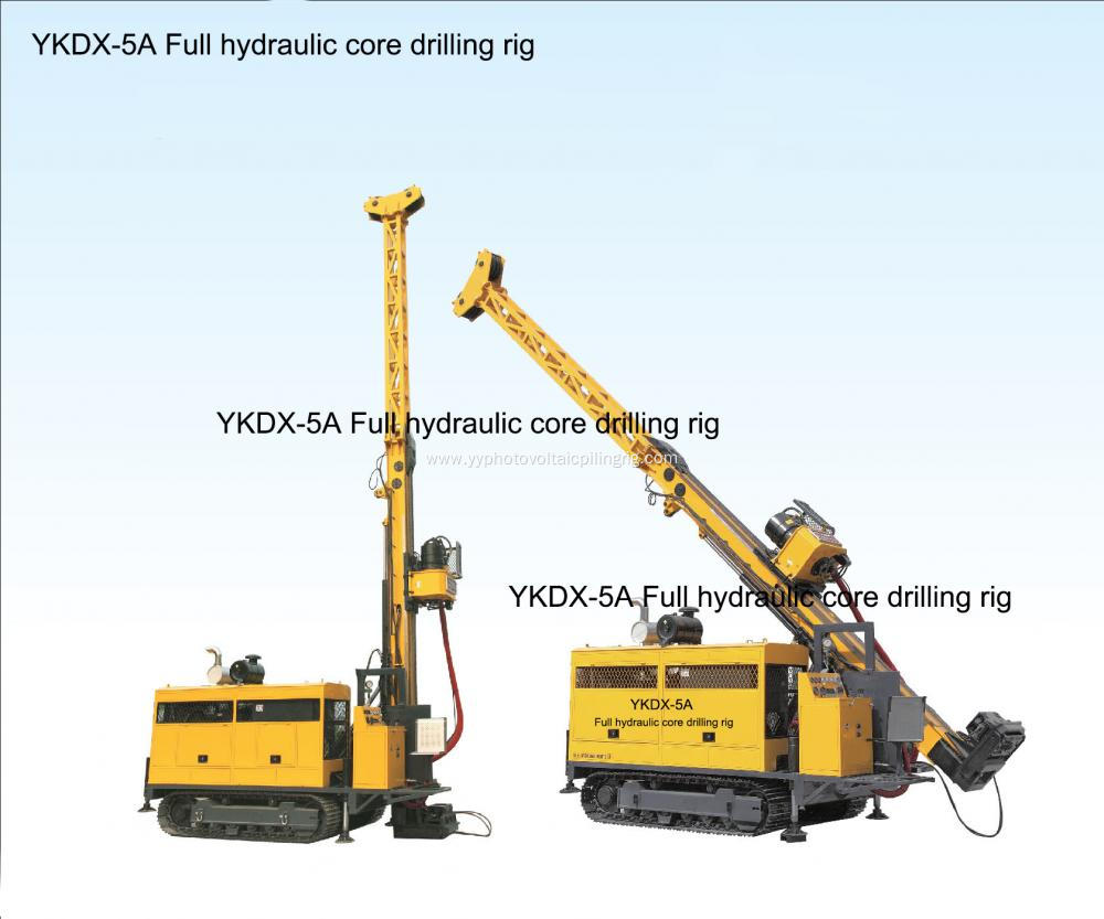 CE portable full hydraulic diamond core drilling rig