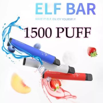 Elf Bar 1500 Poff Disponível Vape Pen