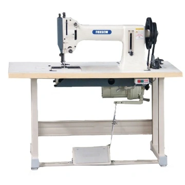 Rope sewing machine to stitch rescue ropes together with Kevlar thread 