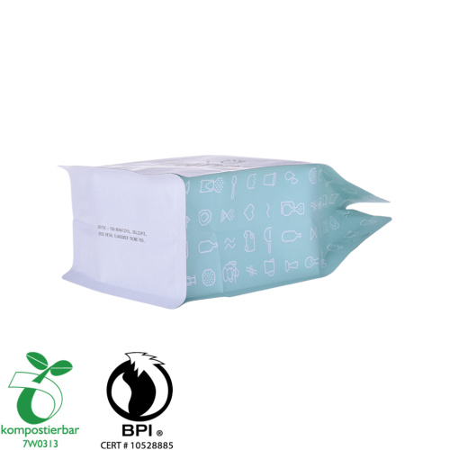 Bolsa de fiesta biodegradable en la caja renovable