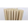 Biodegradable disposable reed straw