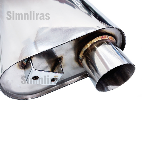 Passend für Mercedes Benz R230 SL55 AMG 02-08 Achsenrücker Auspuffanlagenquad Ovaler Spitze