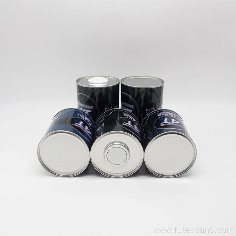 Custom Engine Oil Tin Can For lubricating oil