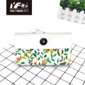 Forest Animal Hair Style PU Leather Hands Hands Cosmetic Sac Casse-crayon et sac Sac multifonctionnel