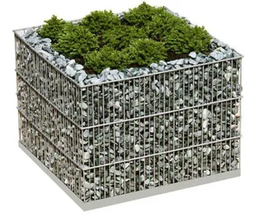 2m*1m*1m Galvanized Gabion Mesh Gabion Basket Gabion Box