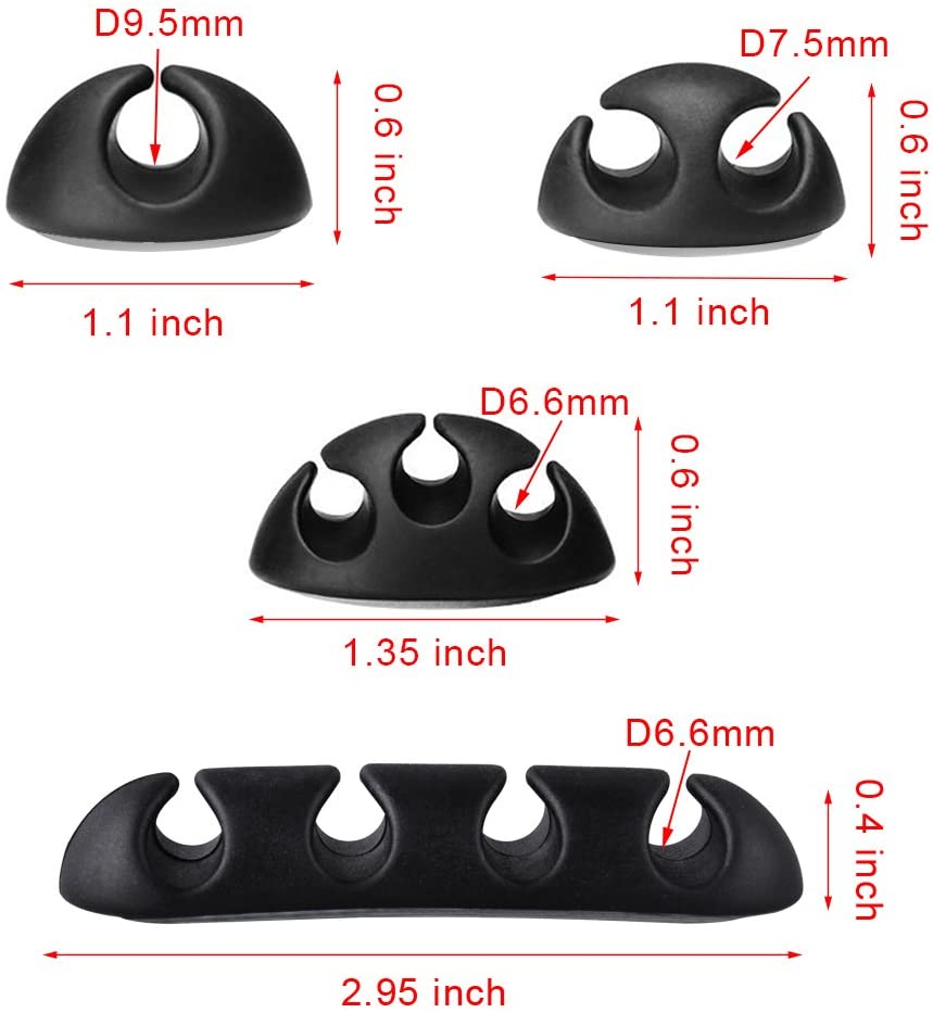 Adhesive Silicone Cable Holders Adhesive Silicone Cable Holders